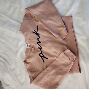 Pink by Victoria’s Secret Blush Sweater Crop Top - Size Medium